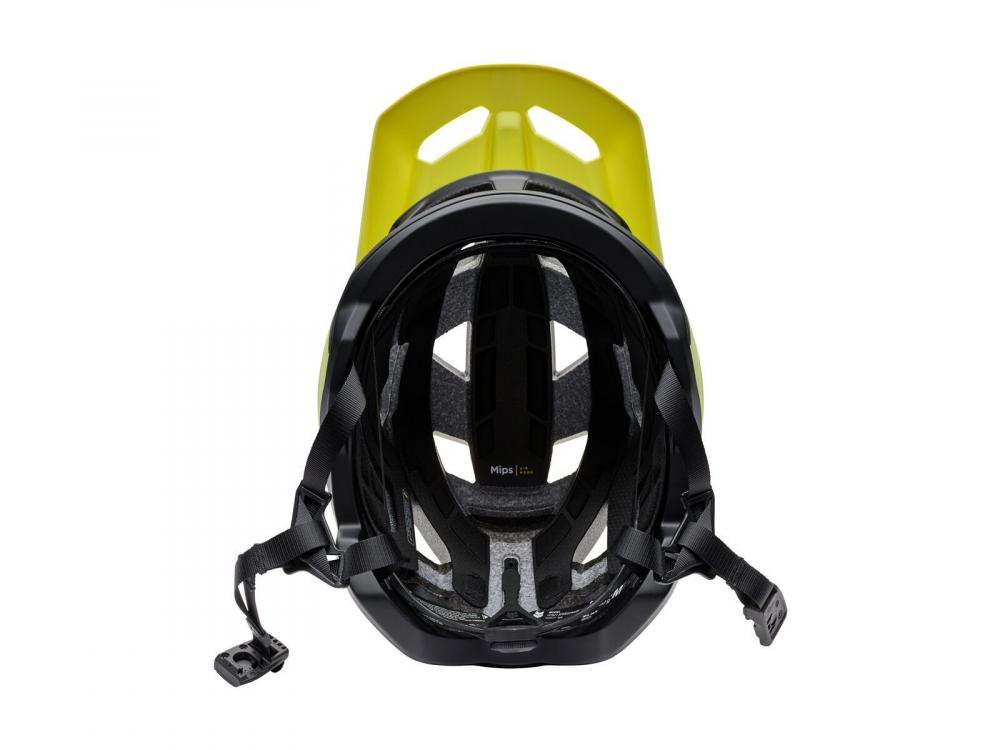FOX Speedframe Pro Backfade MTB-Helm Lime Green Größe L 59-63 cm Mips