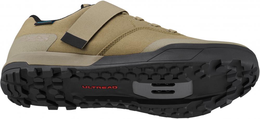 SHIMANO Fahrradschuhe GE500 Herren/Damen MTB SPD Größe 44 Beige - Enduro-geeignete Klickpedal-Schuhe