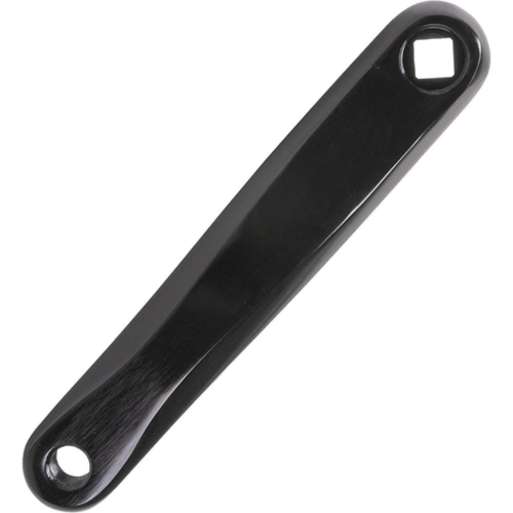 Messingschlager Kurbelarm links L=175mm Aluminium JIS-Vierkant schwarz