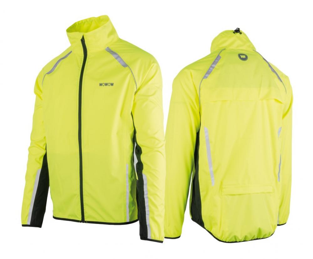 Wowow Wasser-Wind-Regen Jacke Ben Nevis gelb mit reflekt Oberflächen XXL