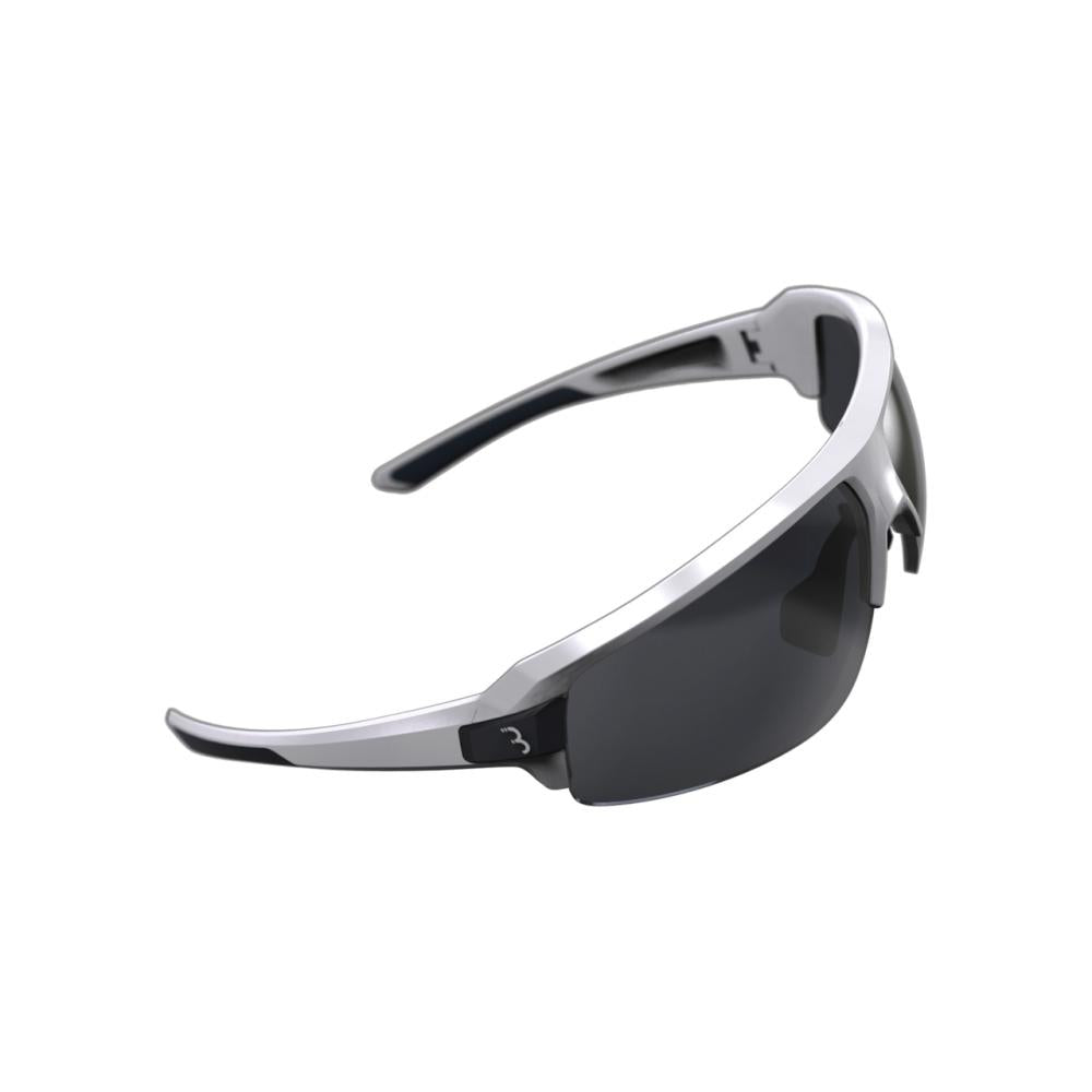 BBB Cycling BBB Sportbrille Impulse weiß glanz Einheitsgröße weis - magnetischer Glaswechsel