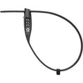 Procraft Kabelschloss Easy Essential SL 450 mm Schwarz-rot - flexible Diebstahlsicherung