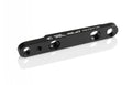 Schwarzer XLC Flatmountadapter für Flatmount Scheibenbremse VR Ø140/160mm.