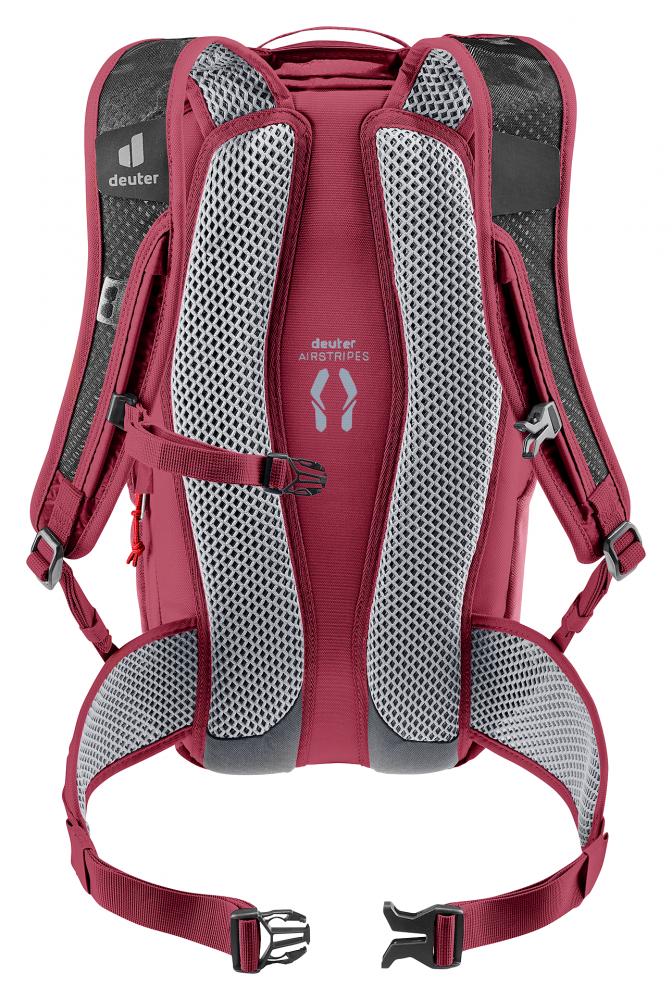 Deuter Race 12 Fahrradrucksack 12 Liter Rot - Leichter stabiler Rucksack für MTB & Rennrad