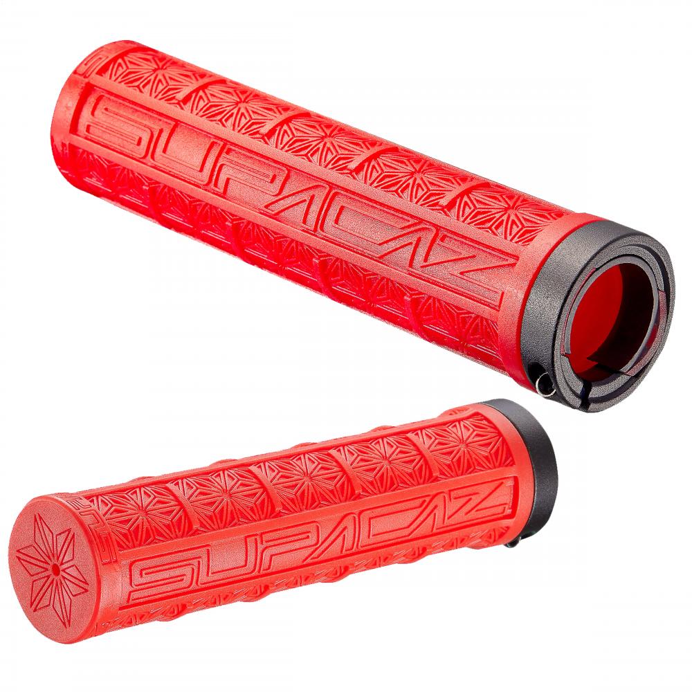 Specialized GRIZIPS GRIP RED Standardgröße - Ergonomische MTB-Lenkergriffe in Rot
