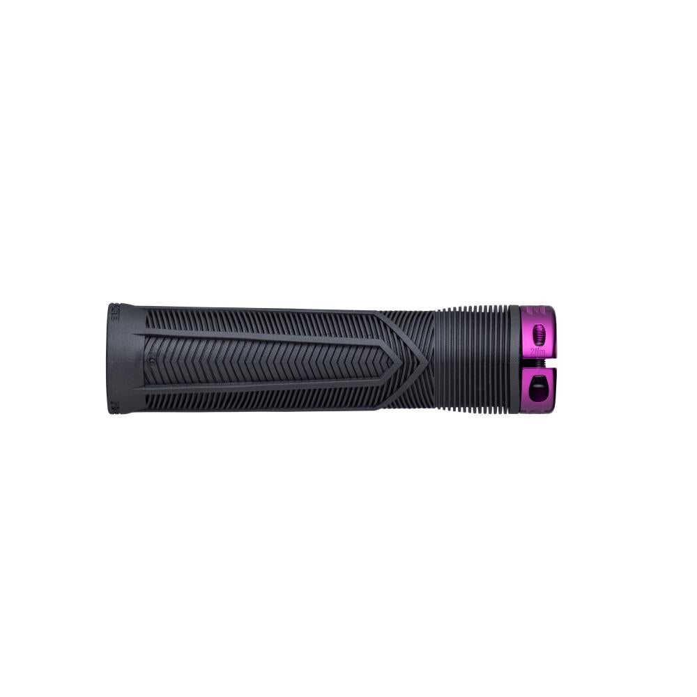Race Face Chester Lock-On Griff 136/34mm black/purple - sicherer Halt und Kontrolle