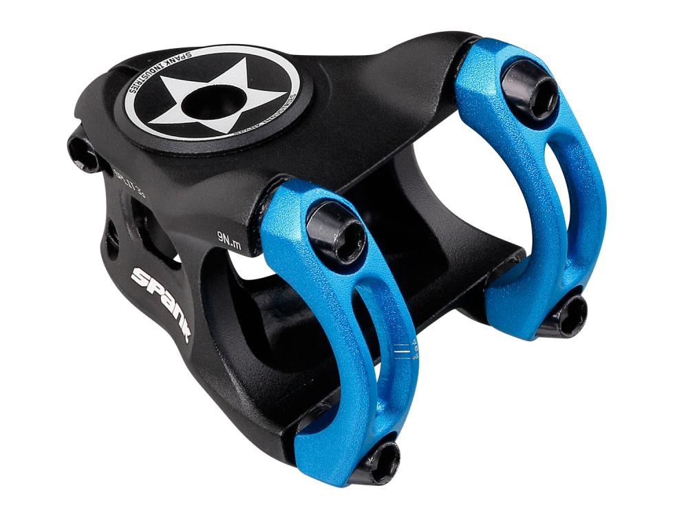 Spank Split Vorbau 31.8mm blue 43