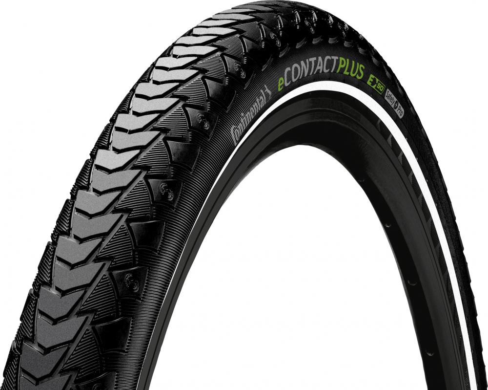 Continental Reifen Reifen eContact Plus 28x2.00 Zoll 50-622 schwarz Reflex E50 Draht - Drahtreifen
