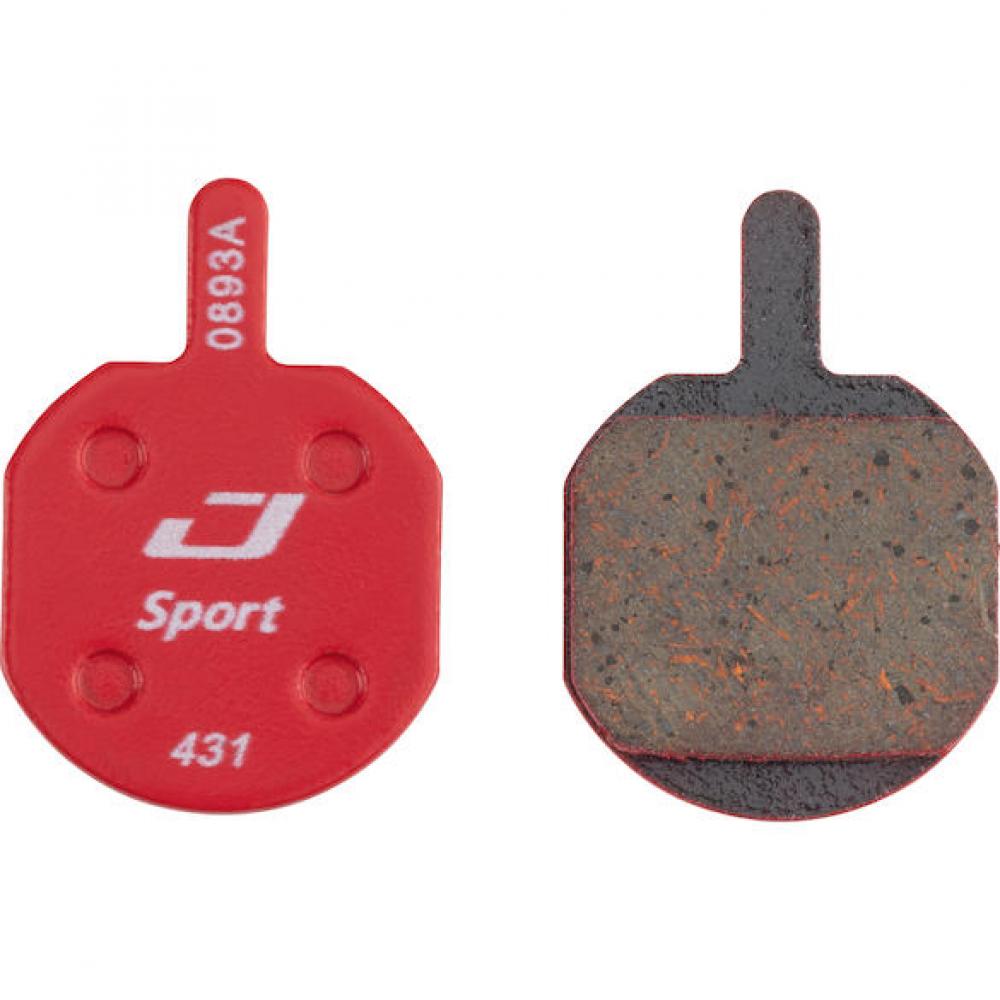 Jagwire Disc Bremsbeläge Sport Semi-Metallic - Hervorragende Bremsleistung für Mountainbikes