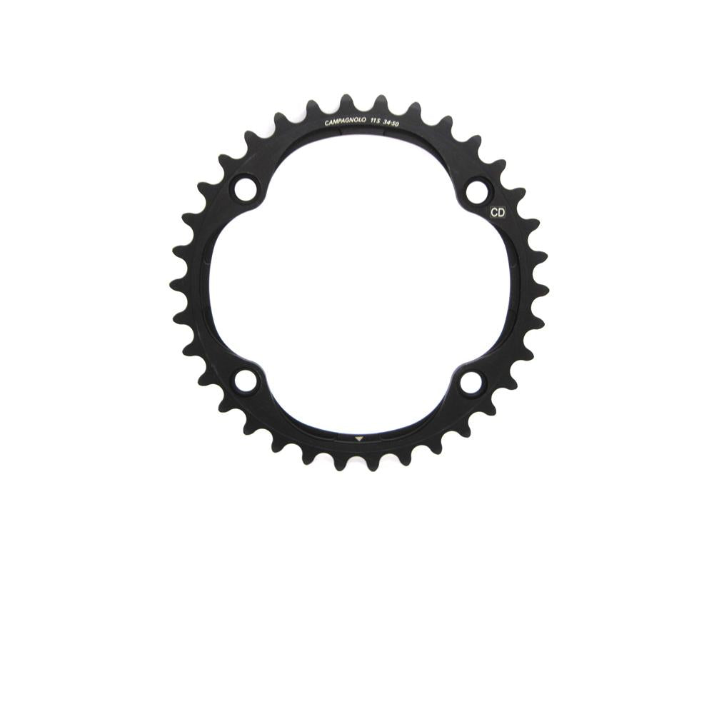 Campagnolo Kettenblatt schwarz 34 Zähne - Premium Qualität für optimale Performance