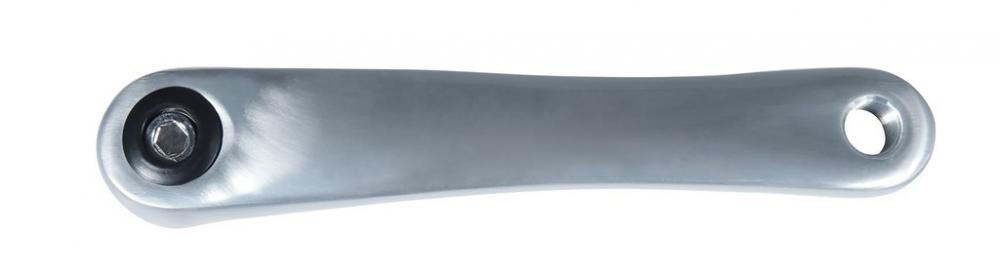 Mijnen Pieper Kurbel Rock links, 170mm lg. Alu, silber 4-kant