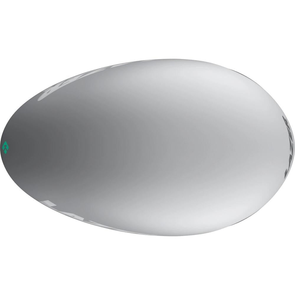LAZER Volante KinetiCore Triathlon-/Zeitfahrhelm M Matt White Silver - maximale Aerodynamik