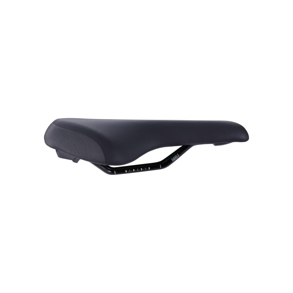 BBB Cycling BBB Sattel Diamond 185 x 265 mm schwarz - wasserdichter Komfortsattel für aktive Fahrer