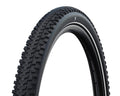 Schwalbe Advancer Hybrid schwarz, effizienter SUV-/ATB-Trekkingreifen mit grobem Profil und Reflektor.
