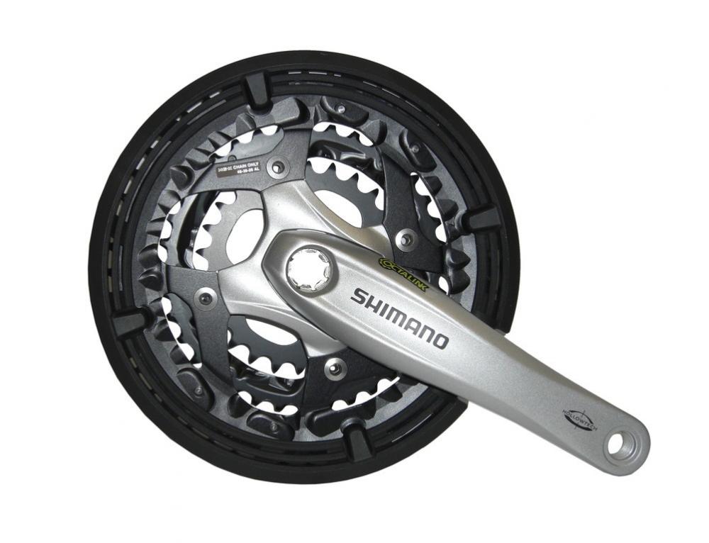SHIMANO Kurbelgarnitur FC-T521 10-fach Kurbelgarnitur - 10-fach, 175 mm, 48-36, 26 Zähne