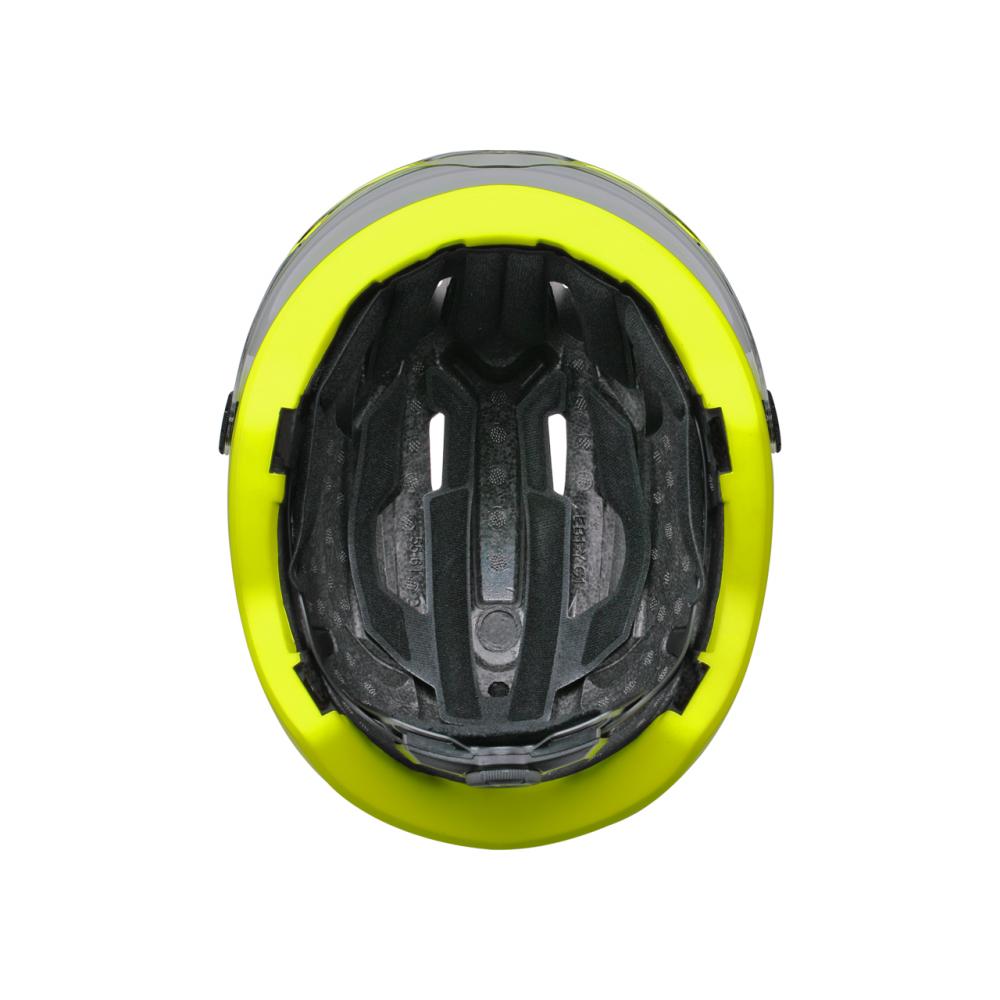 BBB Cycling Helm Move Face Shield M neon - sicherer Speed-Pedelec- und E-Bike-Helm