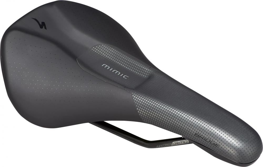 Specialized BRIDGE COMP W/MIMIC Sattel 155mm BLACK - Ergonomischer Komfort-Sattel gegen Taubheitsgefühle