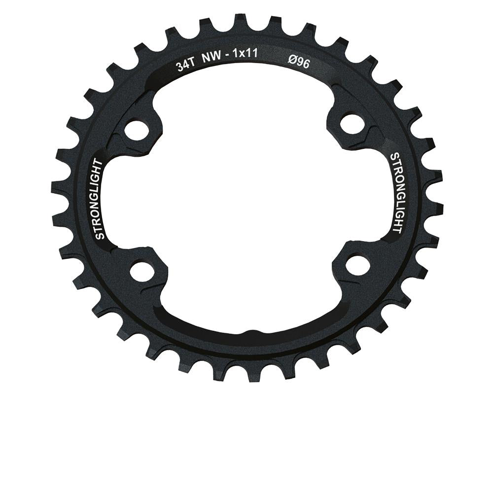 Stronglight CT2 NW Kettenblatt schwarz 34 Zähne 1x11 96mm für XTR M9000