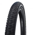 Schwalbe Pick-Up Reifen 18x2.15 E-Cargo, schwarz mit Reflexstreifen, pannensicher, E-50 Zulassung.