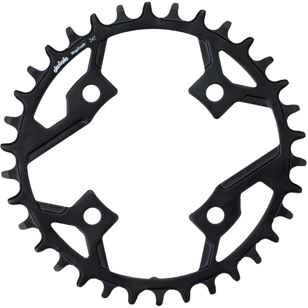 FSA Kettenblatt MTB Gamma Pro 32 Zähne 4-Arm Schwarz - Präzise Kettenschaltung