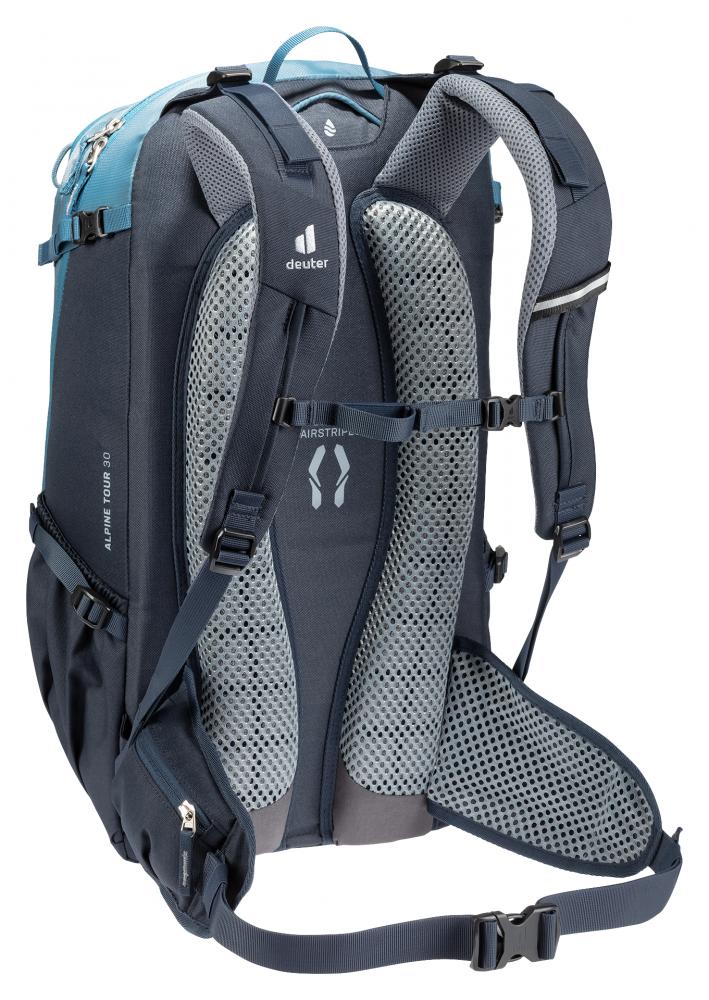 Deuter Alpine Tour 30 Fahrradrucksack 30 Liter mit AirStripes-System - Schwarz