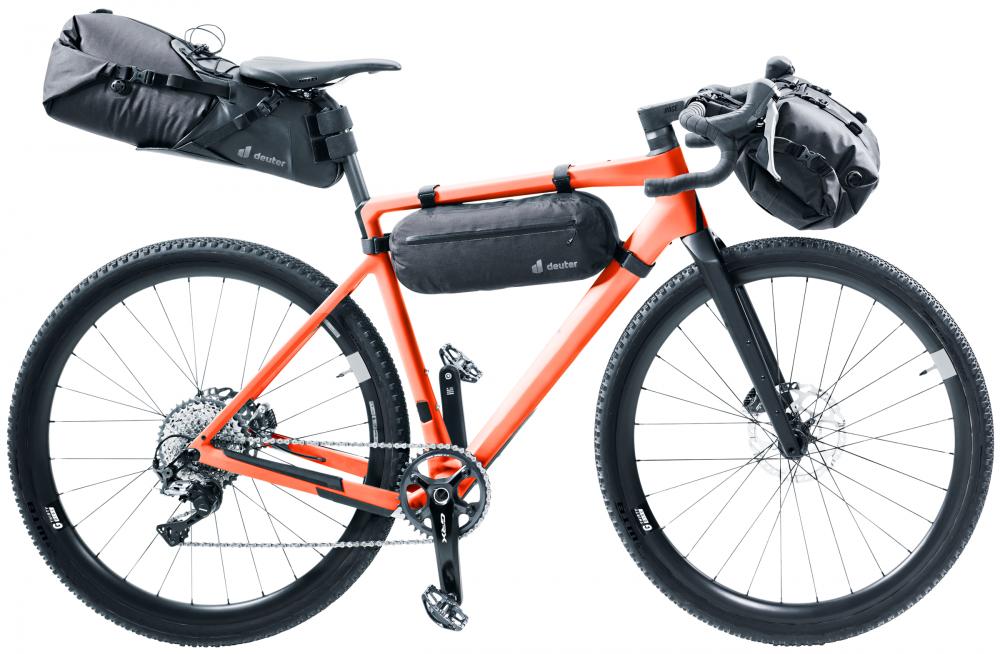 Deuter Cabezon FB 4 Rahmentasche - Wasserdicht IPX2, 4L, Reflektierend, Schwarz
