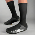 VeloToze Überschuh Aero TT schwarz XL - aerodynamischer Zeitfahr-Überschuh
