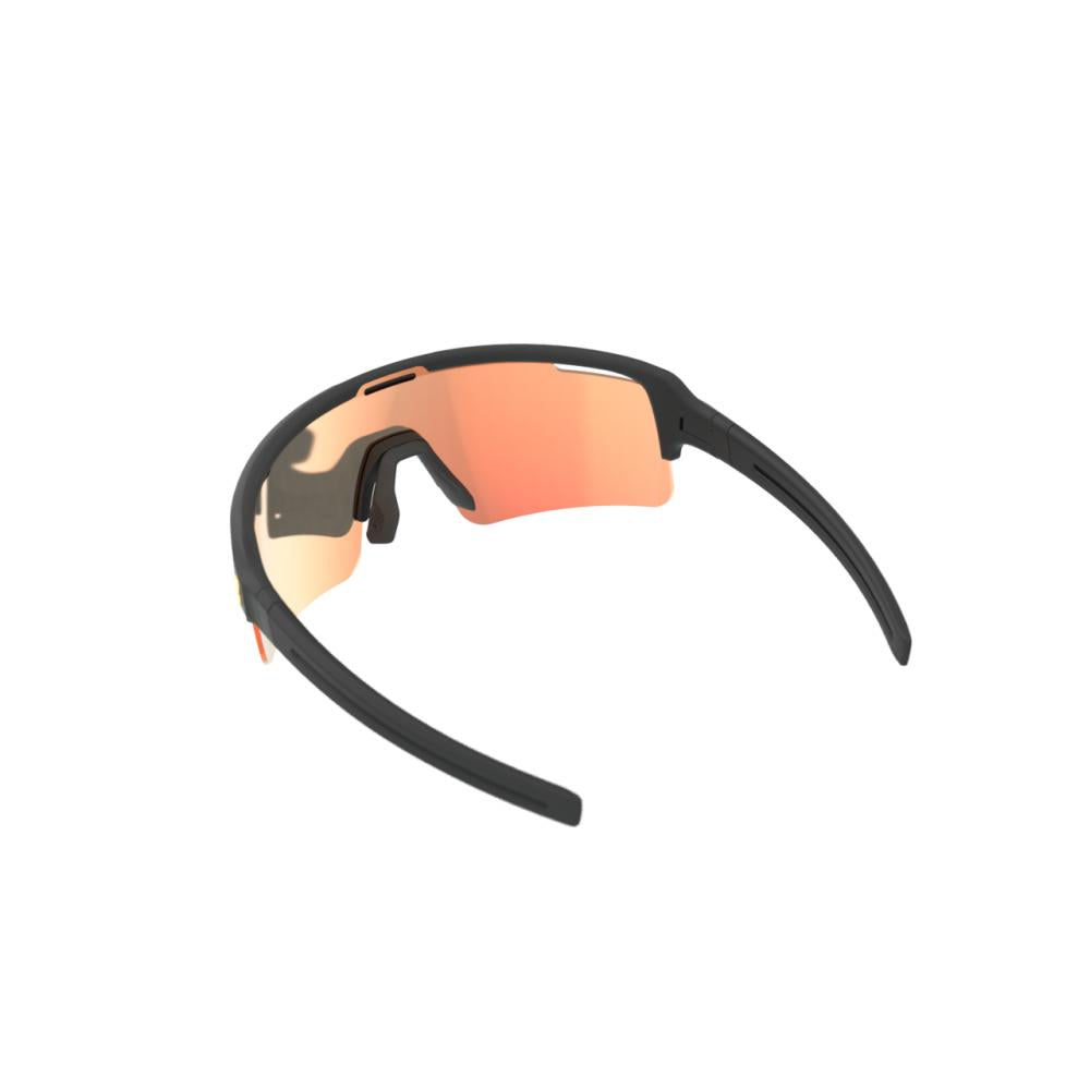 BBB Cycling BBB Sportbrille Fuse PH MLC Einheitsgröße matt schwarz-rot - intelligente Radbrille mit Photochrom-Gläsern