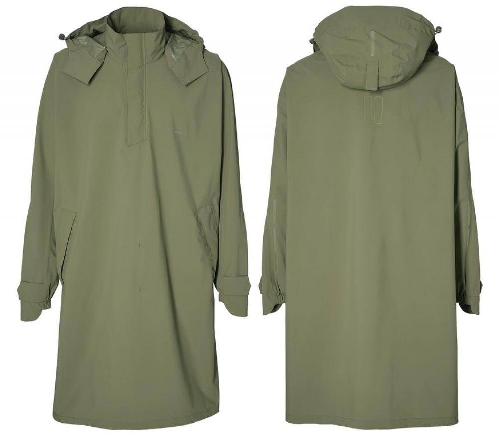 Basil Fahrrad Regenponcho Mosse olive green XL XXL unisex