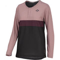 IXS Sports Division iXS Flow XTG Women's Long Sleeve Henley 40 Anthracite / Raisin - wetterfestes Trail-Shirt