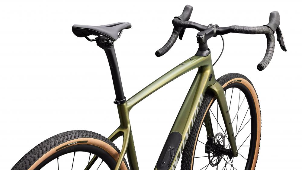 Specialized Diverge Comp Gravel Bike 54cm - Laurel Green Metallic/Gold Pearl - Gravelbike