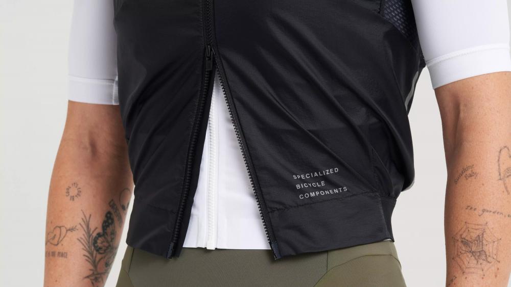 PRIME WIND VEST WMN BLK M - Bekleidung