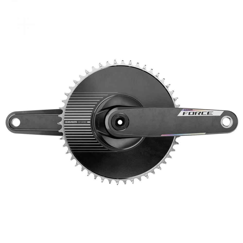 SRAM Force Aero E1 Kurbelgarnitur 160 mm - maximale Aero-Performance für Zeitfahren