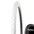 Kenda Reifen Khan 28x1.50 Zoll 40-622 weiß Reflex K-935 Draht