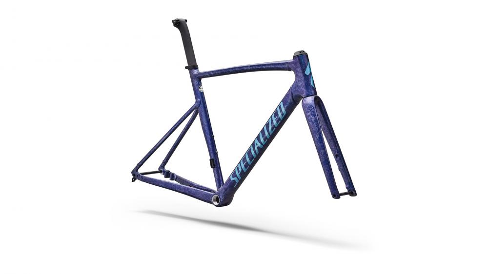 ALLEZ SPRINT Rahmenset - Rennrad Frameset in Majolica Blue/Dove Grey Metallic - Größe 52cm