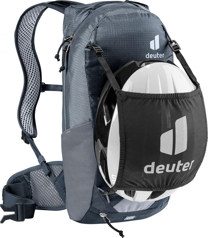 Deuter Race 8 Fahrradrucksack schwarz - 540 g Leichtgewicht mit Airstripes-System und 8 Litern Volumen