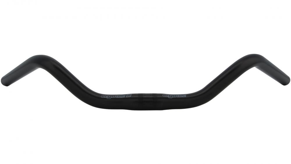 Ergotec Lenker Bügel Cruiser schwarz, Ø 25,4mm, 590mm, 76mm Höhe, 52° Winkel.