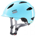 uvex oyo Kinder-Fahrradhelm cloud blue/grey 50-54 cm In-Mold-Technologie, uvex xTRA Shield, KID PROtect, IAS-System, 10 Belüftungsöffnungen, optionales Plug-in LED