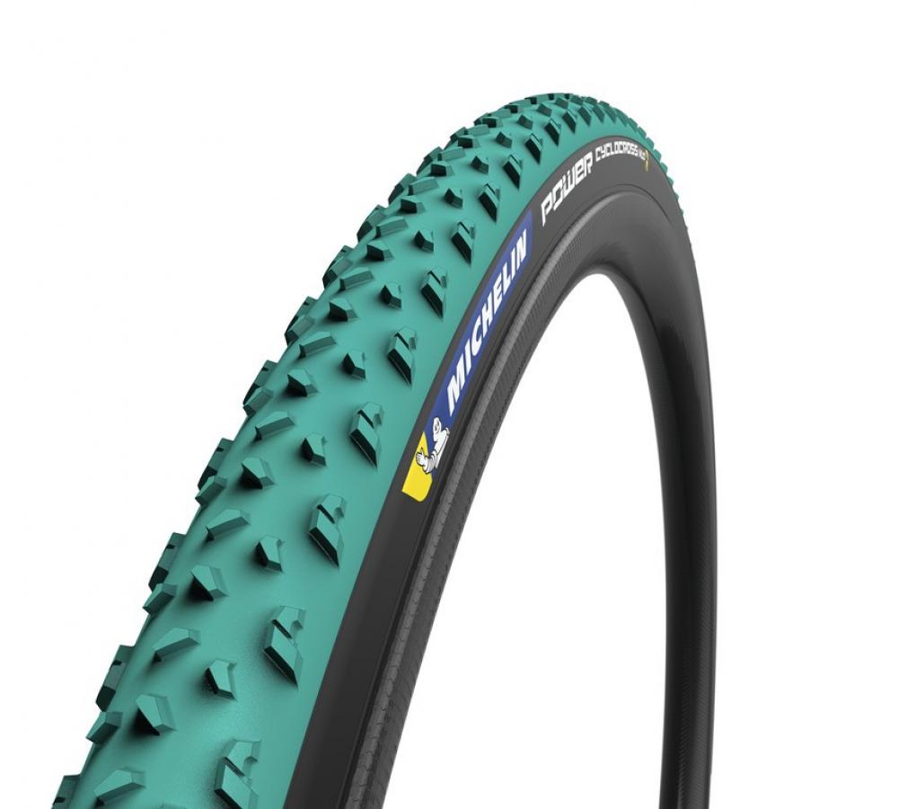 Michelin Reifen Power Cyclocross Mud 28x1.30 Zoll 33-622 grün/schwarz TLR faltbar