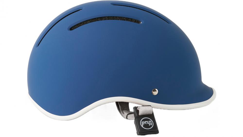 Thousand JR Blazing Blue Kinder-Fahrradhelm XS 49-53cm - leichter Unisex Kids Helm mit Magnetverschluss, Belüftung und verstellbarem Passsystem