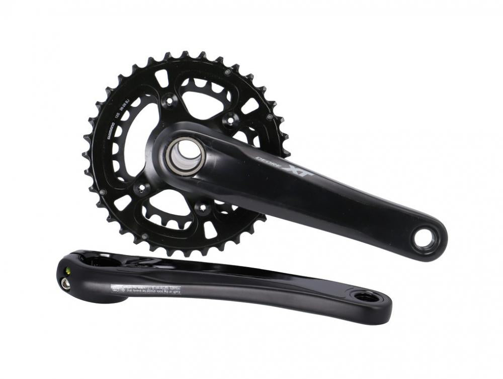 SHIMANO Kurbelgarnitur DEORE XT FC-M8120-B2 Kurbelgarnitur - 12-fach, 175 mm, 36-26 Zähne, 26 Zähne
