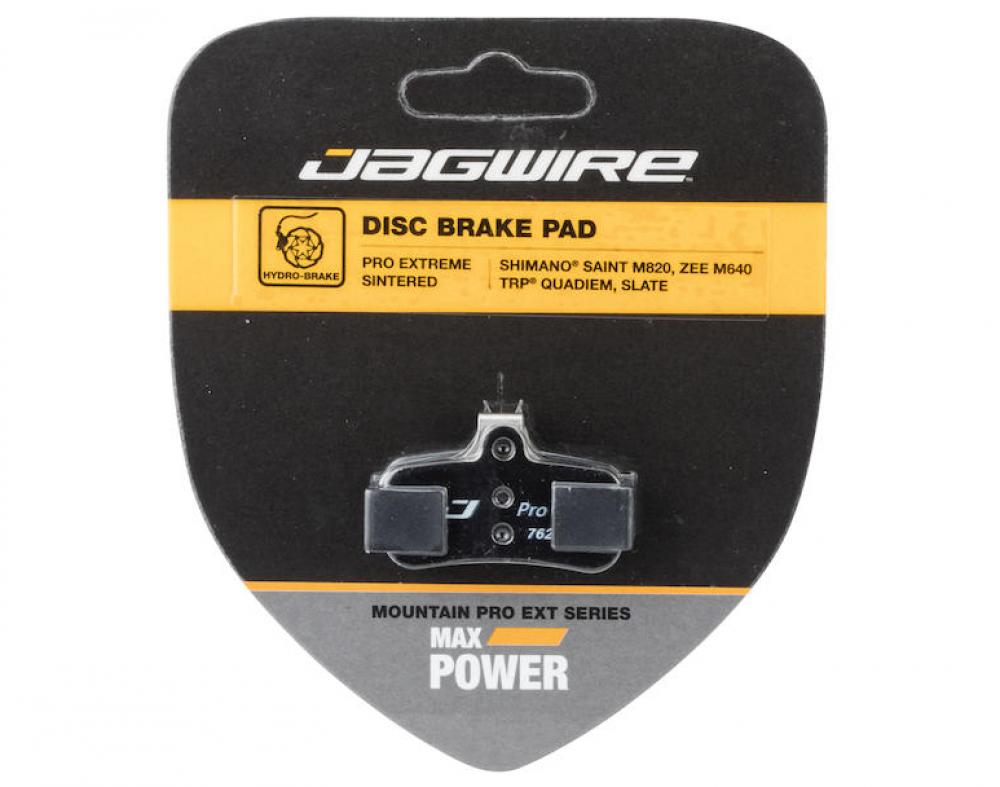 Jagwire Disc Pro Extreme Sintered Bremsbeläge Schwarz - Aggressive Bremskraft für Shimano/Tektro/TRP