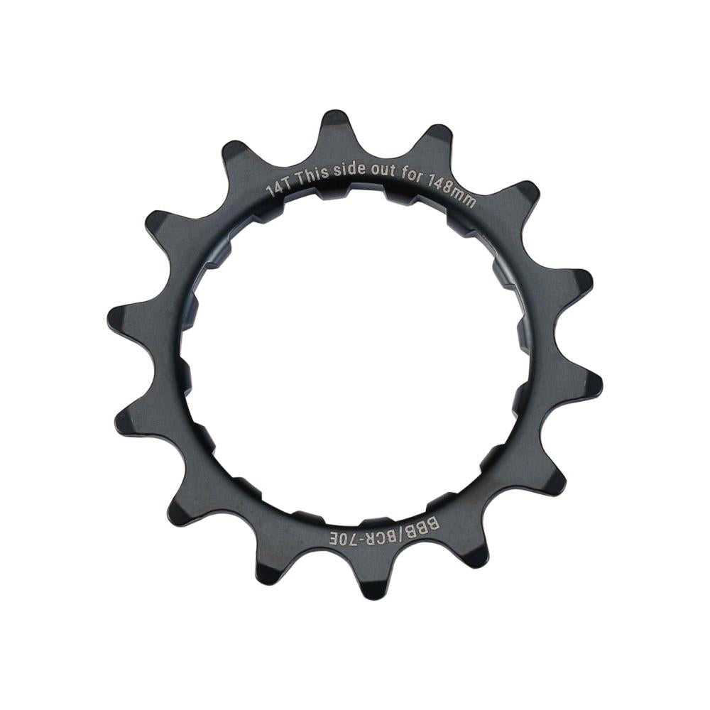 BBB Cycling BBB E-Bike Sprocket 14 Teeth 14 schwarz - robuster E-Bike-Zahnkranz für präzisen Antrieb