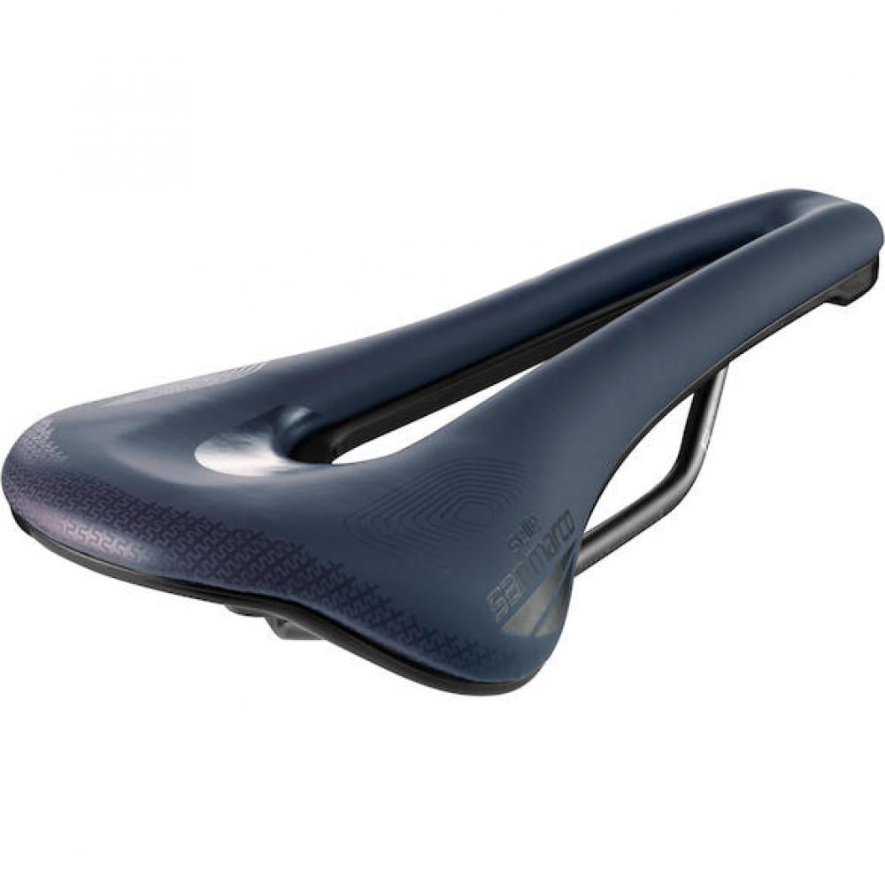 Selle San Marco Sattel Shortfit 2.0 Supercomfort Racing 140 x 255 mm Ocean Blue - maximaler Komfort & Performance