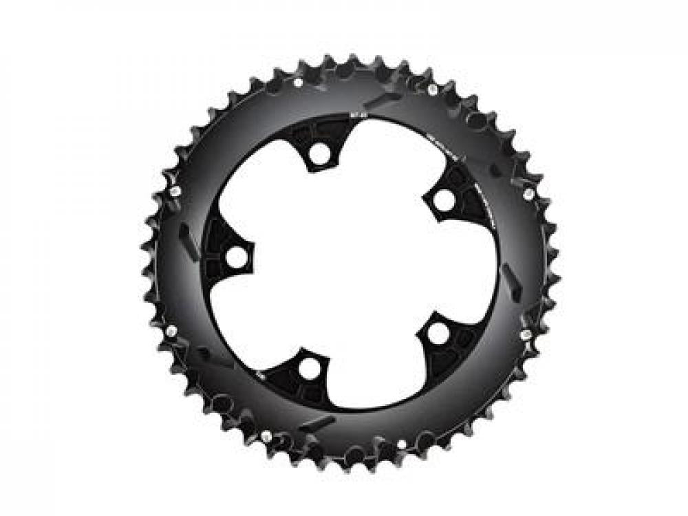 Schwarzes SRAM X-Glide 52T 11-fach Kettenblatt für präzise Fahrrad-Schaltperformance.