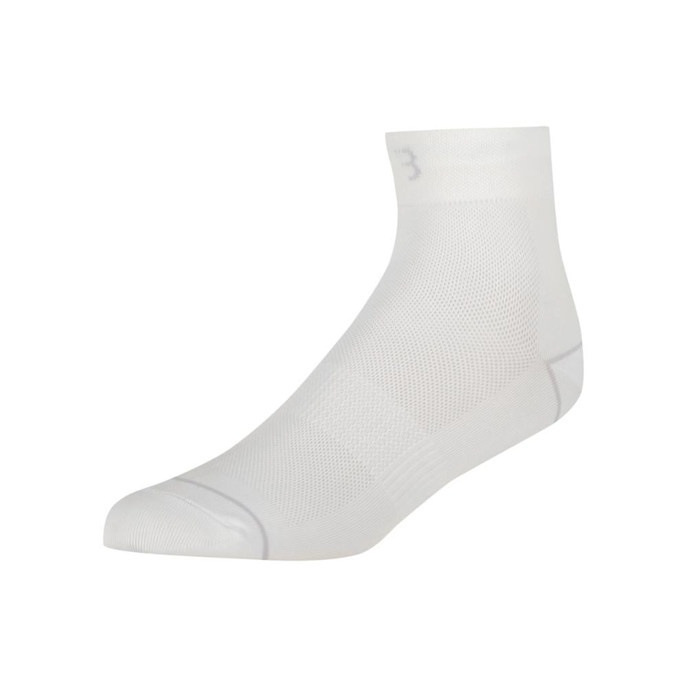 BBB Cycling BBB Socken CombiFeet (2 Paar) 44 weis - atmungsaktive Radsocken für Komfort
