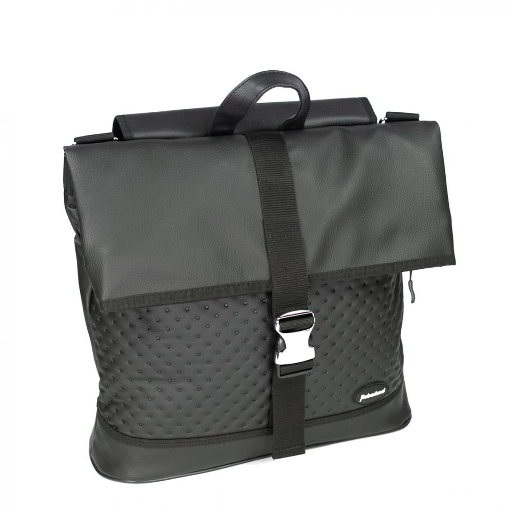 Haberland Einzeltasche Melan I schwarz - robuste Gepäckträgertasche für Alltag und Tour