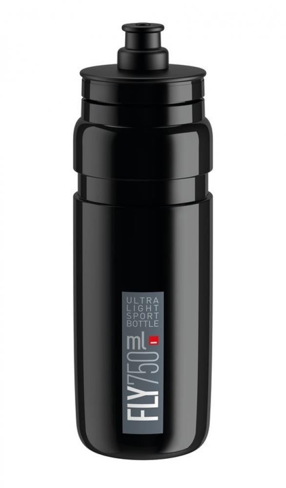 Elite Trinkflasche Fly 750 ml schwarz/grau
