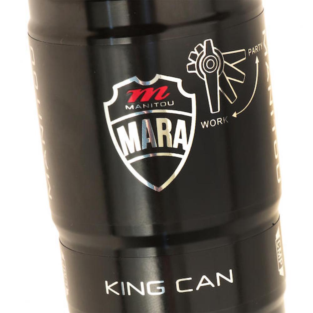 Manitou Federbein Mara Comp Inline Trunnion 205 x 62,5 mm Schwarz - leistungsstarker MTB-Dämpfer
