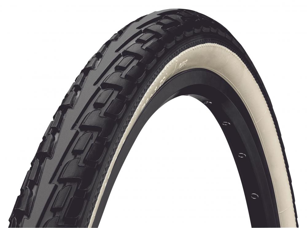 Continental Reifen Ride Tour 20x1.75 Zoll 47-406 schwarz-weiß E-25 Drahtreifen Profilansicht